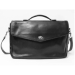【現品限り】COACH（コーチ） ビジネスバッグ カーフ 黒 6457 【中古B】