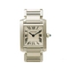 【現品限り】Cartier（カルティエ） タンクフランセーズSM SS W51008Q3 クォーツ 時計 【中古SA】 - 縮小画像1