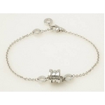 【現品限り】BVLGARI（ブルガリ） Bzero1ブレスレット K18WG 【中古SA】