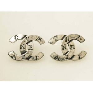 【現品限り】CHANEL（シャネル） ピアス ココ シルバー 【中古AB】