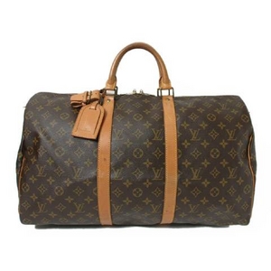 【現品限り】LOUIS VUITTON(ルイヴィトン) モノグラム キーポル50 スト無しタイプ M41426 【中古B】
