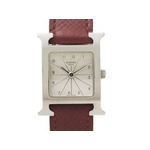 【現品限り】HERMES（エルメス） Hウォッチ シルバー HH1.210 クオーツ レディース 【中古B】