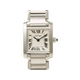 【現品限り】Cartier（カルティエ） カルティエ タンクフランセーズSM SS W51008Q3 クォーツ 時計 【中古SA】 - 縮小画像1