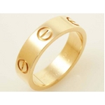 【現品限り】Cartier（カルティエ） カルティエ ラブリング YG #55 【中古SA】