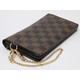 【現品限り】LOUIS VUITTON（ルイヴィトン）ダミエ ポルトフォイユ アコルディオン N60002 チェーンウォレット【中古B】 - 縮小画像2