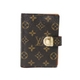 【現品限り】LOUIS VUITTON（ルイヴィトン）モノグラム アジェンダPM コアラ オレンジ 定規付き R21015 【中古B】