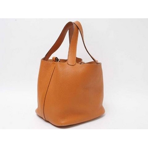 【現品限り】HERMES（エルメス） ピコタンMM トリヨン ポティロン シルバー金具 【中古B】