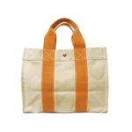 【現品限り】HERMES（エルメス） ボラボラPM ホワイト/オレンジ 【中古B】