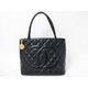 CHANEL（シャネル）　復刻トート　キャビアスキン　黒　ブラック　ゴールド金具