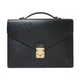 【現品限り】LOUIS VUITTON（ルイヴィトン） エピ 書類かばん 黒 ブラック M54462 ストラップなし イニシャル入り 【中古B】