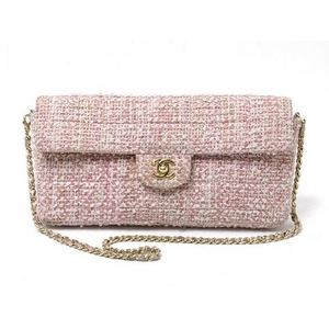 【現品限り】CHANEL（シャネル） チェーンショルダー ツイード 【中古B】