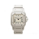 【現品限り】Cartier（カルティエ） サントスガルベSM SS クォーツ 白文字盤 W20017D6 【中古SA】 - 縮小画像1