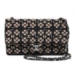 【現品限り】CHANEL（シャネル） チェーンショルダー クローバー 黒 ブラック 【中古B】