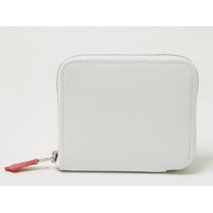 【現品限り】HERMES（エルメス） アザップコンパクト シルクイン エプソン ホワイト/ピンク 【未使用】