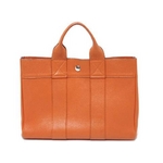 【現品限り】HERMES（エルメス） フールトゥPM フルレザー トゴ オレンジ 銀座2001 【中古AB】