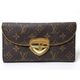 【現品限り】LOUIS VUITTON（ルイヴィトン） モノグラム ポルトフォイユウジェニ M60123 【中古B】