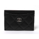 CHANEL（シャネル）　マトラッセ　カードケース　黒　A31510