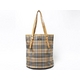 【現品限り】Burberry（バーバリー） ブルーレーベル バケツ型 トートバッグ ベージュ 【中古AB】