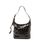 【現品限り】COACH(コーチ) ショルダーバッグ パテント ブラウン 12387 【中古SA】