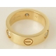 【現品限り】Cartier（カルティエ） ラブリング ハーフダイヤ YG #50【中古SA】 - 縮小画像2