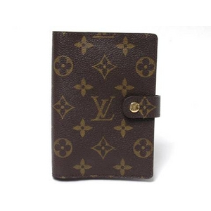【現品限り】LOUIS VUITTON（ルイヴィトン） モノグラム 手帳カバー アジェンダPM R20005 【中古AB】 - 拡大画像