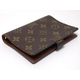 【現品限り】LOUIS VUITTON（ルイヴィトン） モノグラム 手帳カバー アジェンダPM R20005 【中古AB】 - 縮小画像2