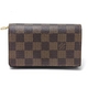 【現品限り】LOUIS VUITTON（ルイヴィトン）ダミエ L字ファスナー財布 N61736 【中古B】