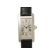【現品限り】Cartier（カルティエ） タンクアメリカンSM WG／革 クォーツ レディース 時計 【中古SA】
