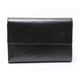 【現品限り】LOUIS VUITTON（ルイヴィトン） エピ 3つ折財布 黒 ブラック 証明書ケースなし M63712 【中古B】