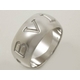【現品限り】BVLGARI（ブルガリ） モノロゴリング WG 【中古SA】