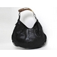 【現品限り】YSL（イヴサンローラン） モンバサ ワンショルダーバッグ カーフ 黒 【中古A】