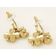 【現品限り】CHANEL（シャネル） ピアス No5＆クローバー ゴールド 【中古A】 - 縮小画像2