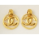 【現品限り】CHANEL（シャネル） イヤリング ココ ゴールド 【中古B】
