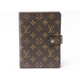 【現品限り】LOUIS VUITTON（ルイヴィトン） モノグラム アジェンダMM R20004 定規付き 【中古A】