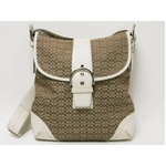 �ڸ��ʸ¤��COACH�ʥ������� �ߥ˥����ͥ��㡼 ���������Хå� �١����塿�ۥ磻�� 6377 �����A��