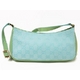 【現品限り】GUCCI（グッチ） セミショルダー ブルー／グリーン 4152【中古AB】