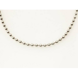 【現品限り】TIFFANY（ティファニー） ボールチェーン ネックレス シルバー 【中古A】 - 拡大画像