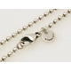 【現品限り】TIFFANY（ティファニー） ボールチェーン ネックレス シルバー 【中古A】 - 縮小画像3