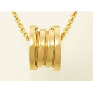 【現品限り】BVLGARI（ブルガリ） Bzero1ネックレス K18YG 【中古A】 - 拡大画像