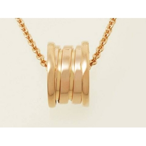 【現品限り】BVLGARI（ブルガリ） Bzero1 ネックレス K18PG ピンクゴールド 【中古SA】 - 拡大画像