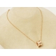 【現品限り】BVLGARI（ブルガリ） Bzero1 ネックレス K18PG ピンクゴールド 【中古SA】 - 縮小画像2
