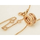 【現品限り】BVLGARI（ブルガリ） Bzero1 ネックレス K18PG ピンクゴールド 【中古SA】 - 縮小画像3