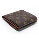 【現品限り】LOUIS VUITTON（ルイヴィトン） モノグラム Wホック財布 M61654 【中古A】 - 縮小画像2