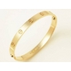 【現品限り】Cartier（カルティエ） ラブブレス YG #18 【中古A】