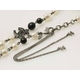 【現品限り】CHANEL（シャネル） パールネックレス ホワイト／ブラック 2011年 【新品同様】 - 縮小画像3