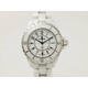 【現品限り】CHANEL（シャネル） J12 33mm ホワイトセラミック レディース クォーツ H0968【中古A】
