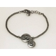 【現品限り】CHANEL（シャネル） ブレスレット ココ／NO5 メタリックグレー 【中古A】
