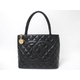 CHANEL（シャネル）　復刻トート　キャビア　黒　ブラック　ゴールド金具
