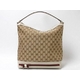 【現品限り】GUCCI（グッチ） GG柄 ショルダーバッグ ベージュ／ホワイト 257064 【新品同様】