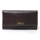 【現品限り】GUCCI（グッチ） グッチシマ ダブルフラップ長財布 ブラウン 131888 【中古B】